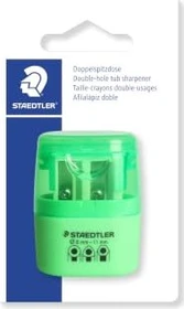 Staedtler 512 neon Dosenanspitzer 2-fach grün, Blister