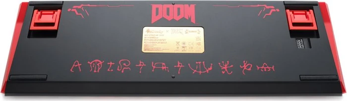 Ducky x Doom One 3 SF Limited Edition, PBT, LEDs RGB, MX RGB RED, USB, DE