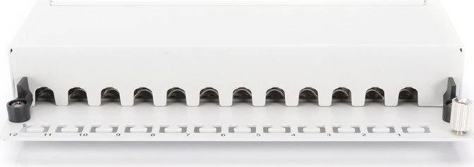 Digitus Professional Patchpanel Cat6a, grau, 12-Port