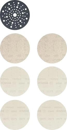 Bosch Professional EXPERT M480 Net Gewebeschleifblatt-Set, 7-tlg.