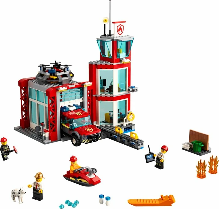 LEGO City Feuerwehr - Feuerwehr-Station
