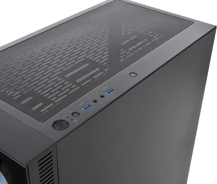 Thermaltake Versa T26 TG ARGB, schwarz, Glasfenster