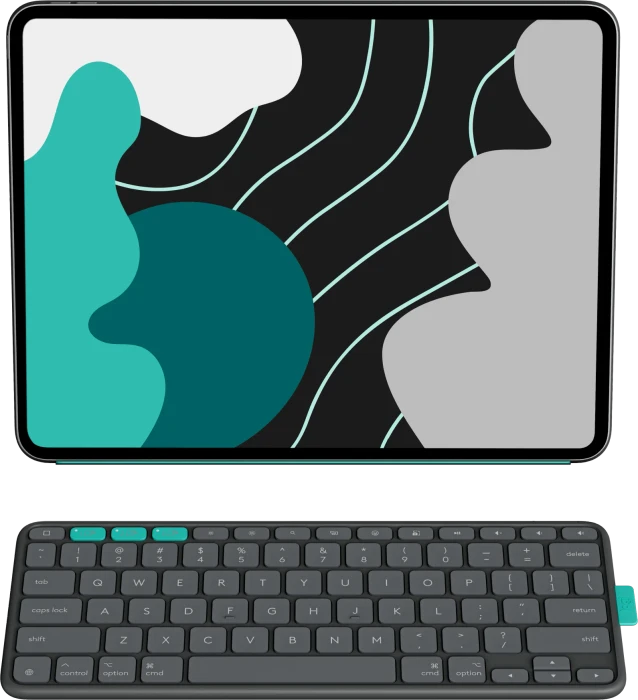 Logitech Flip Folio für iPad Pro 13" (M4/M5) und iPad Air 13" (M2/M3), DE