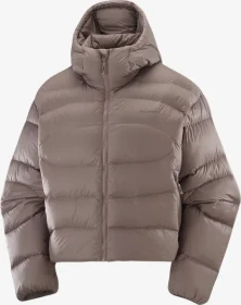 Salomon Outline Novelty Cropped Down Funktionsjacke iron (Damen)