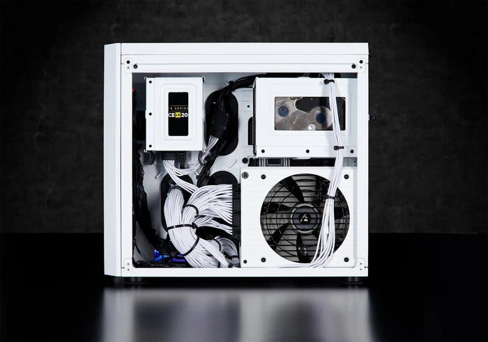 Corsair Crystal Series 280X RGB, weiß, Glasfenster