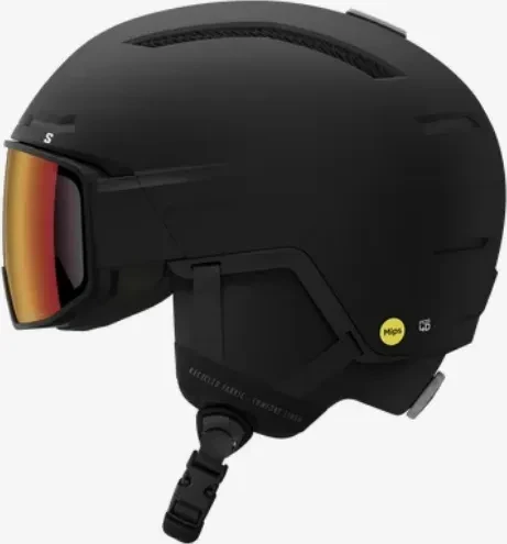 Salomon Driver Pro Sigma Photo MIPS Helm schwarz