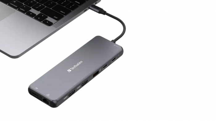 Verbatim USB-C Pro Multiport Hub CMH-13, USB-C 3.1 [Stecker]