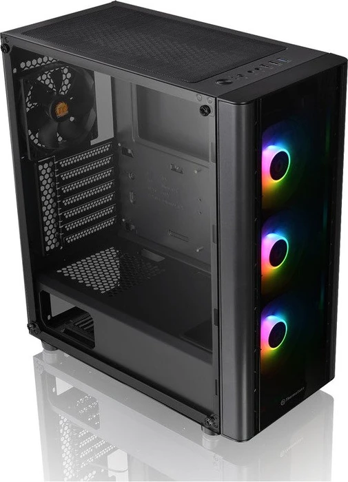 Thermaltake V250 TG ARGB, schwarz, Glasfenster