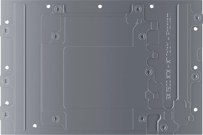 Alphacool Eisblock Aurora Acryl AMD Radeon RX 7900XTX/XT Taichi/Phantom mit Backplate