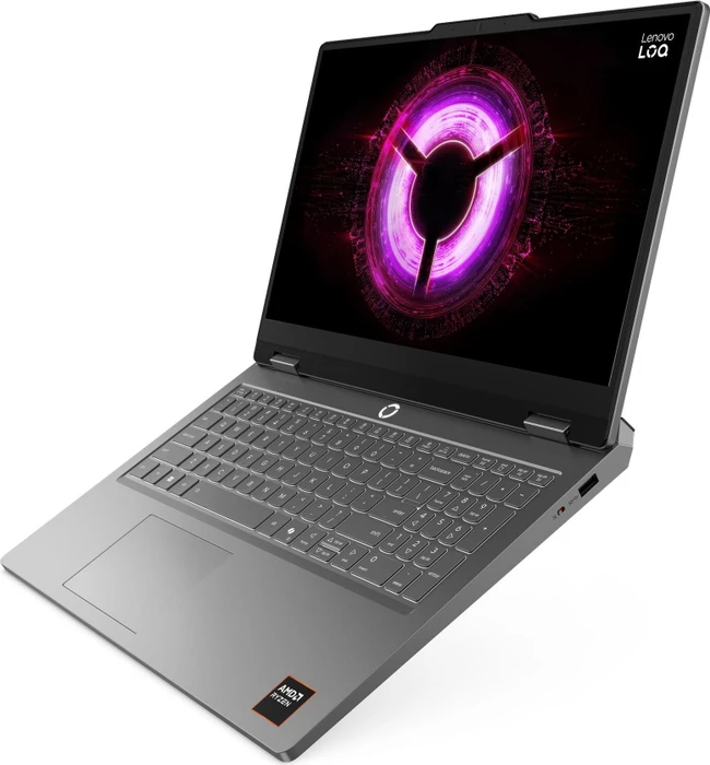 Lenovo LOQ Essential 15ARP11, Luna Grey, Ryzen 5 150, 16GB RAM, 512GB SSD, GeForce RTX 5050, PL