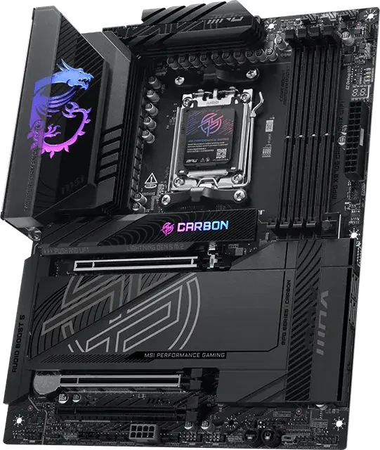 MSI MPG X870E Carbon MAX WIFI (AMD AM5)