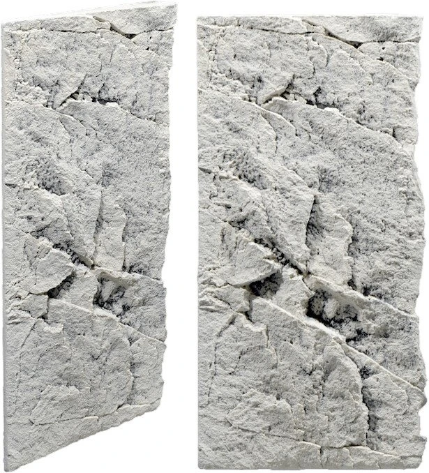 Back to Nature Slimline Rückwand 50C White Limestone