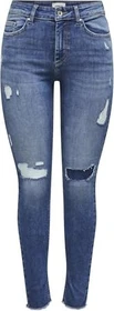 ONLY Skinny Mid Blush Jeans medium blue denim (Damen)
