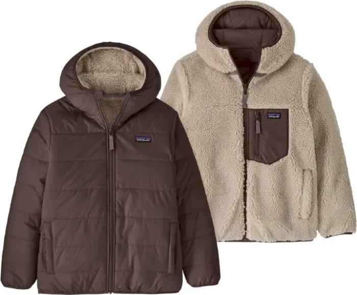 Patagonia Reversible Ready Freddy Hoody Funktionsjacke den brown (Junior)