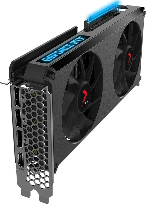 PNY GeForce RTX 3060 Ti XLR8 Gaming Revel Epic-X RGB Dual Fan LHR, 8GB GDDR6, HDMI, 3x DP