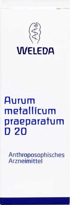 Weleda Aurum Metallicum Praeparatum D Pulver