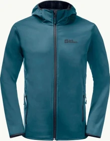 Jack Wolfskin Bornberg Hoody Funktionsjacke blue coral (Herren)