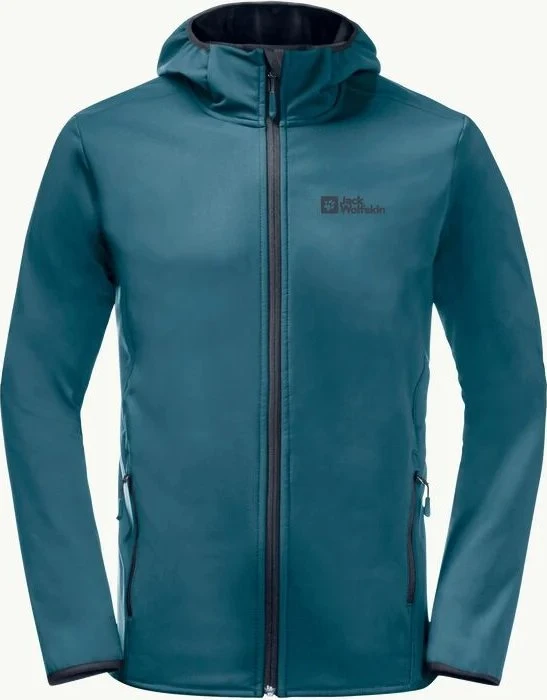 Jack Wolfskin Bornberg Hoody Funktionsjacke blue coral (Herren)