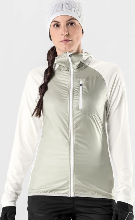 Löffler Windfleece TS Hoody Jacke creme white (Damen)