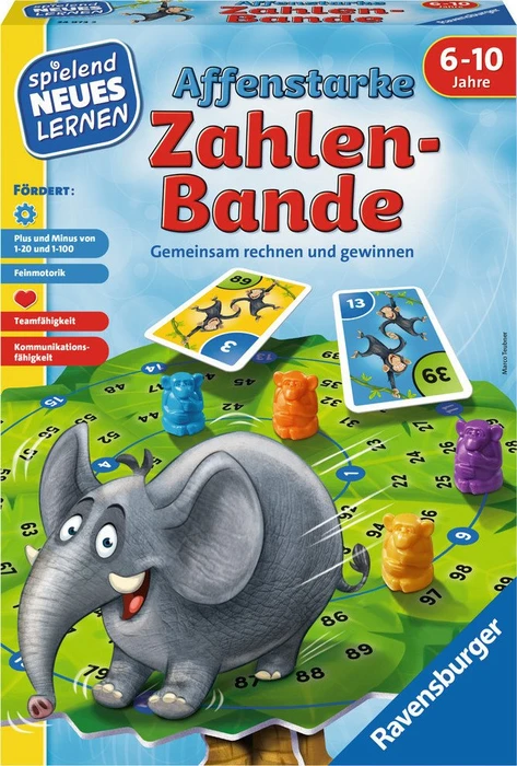 Affenstarke Zahlen-Bande
