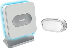 Philips 531013 WelcomeBell 300 Color, Funk-Türklingel und Türgong, Set (DES 7500 DCH)