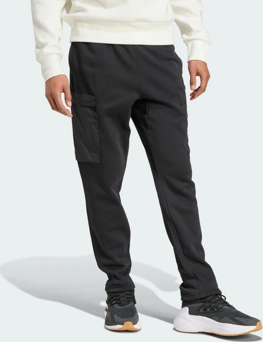 adidas City Escape Fleece Trainingshose lang schwarz (Herren)