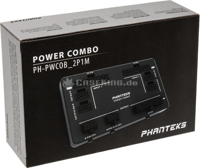 Phanteks Power Combo 2 Netzteile zu 1 Mainboard