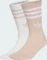 adidas 3-Stripes Glitter Crew Socken blush pink/white, 2 Paare (Damen) Vorschaubild