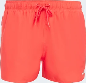 adidas 3-Streifen 3-Inch Badeshorts semi lucid red/white (Herren)