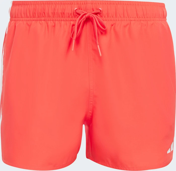adidas 3-Streifen 3-Inch Badeshorts semi lucid red/white (Herren)