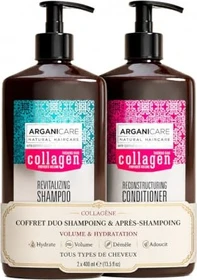 Arganicare Kokosnuss Instant Thickening & Volume Shampoo 400ml + Conditioner 400ml Geschenkset