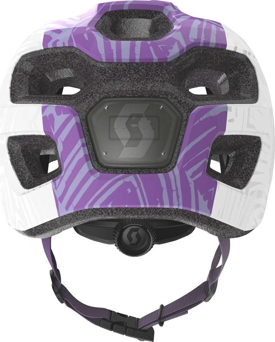 Scott Spunto Junior Kinderhelm white/purple