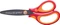 Pelikan griffix Schulschere, Universalschere, Rechtshänder, 140mm, orange/rot Vorschaubild