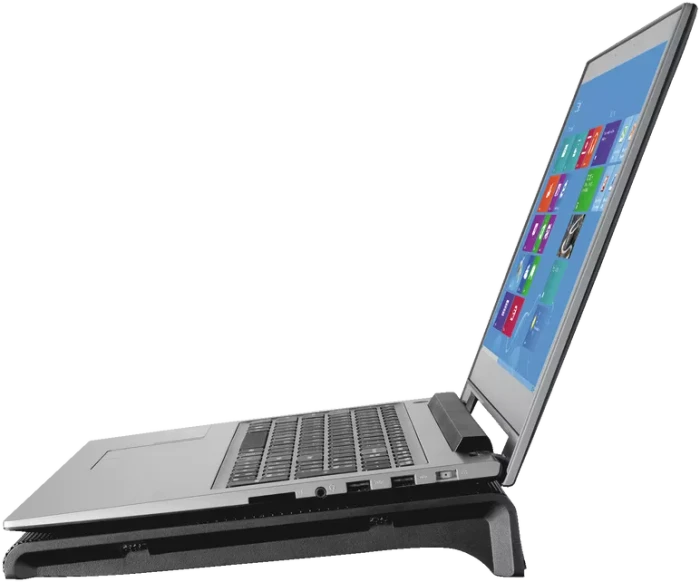 Trust Notebook-Stand/Notebook-Kühler bis 17.3", schwarz