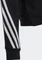 adidas Future Icons 3-Streifen Hoodie schwarz/weiß (Junior) Vorschaubild