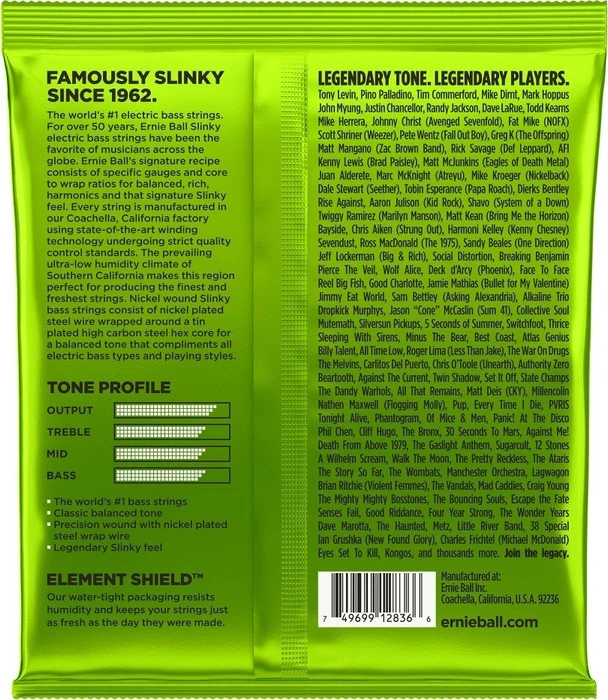 Ernie Ball Nickel Wound Bass Regular Slinky 5-String