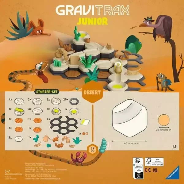 Ravensburger GraviTrax Junior Starter-Set: S Desert