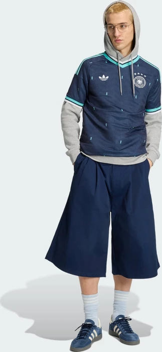adidas FIFA WM 2026 Deutschland Auswärtstrikot kurzarm collegiate navy (Herren)