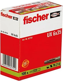 fischer UX 6x35 Universaldübel, 6x35mm, 100 Stück