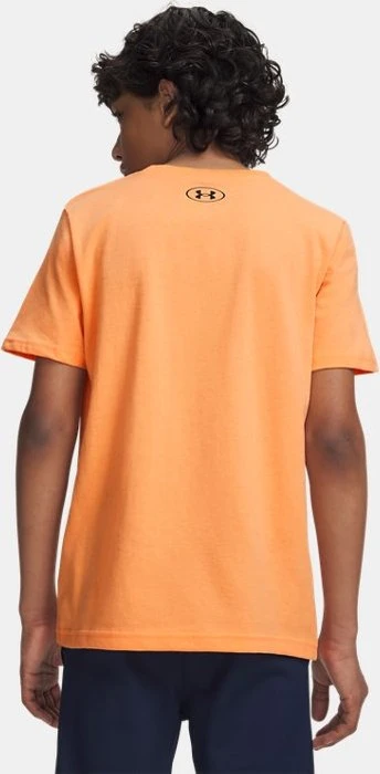 Under Armour Sportstyle Funktionsshirt kurzarm orange bloc/black (Junior)