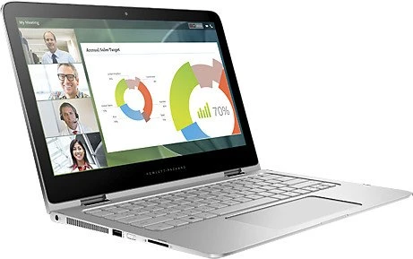 HP Spectre Pro x360 G1, silber, Core i5-5300U, 8GB RAM, 256GB SSD, DE