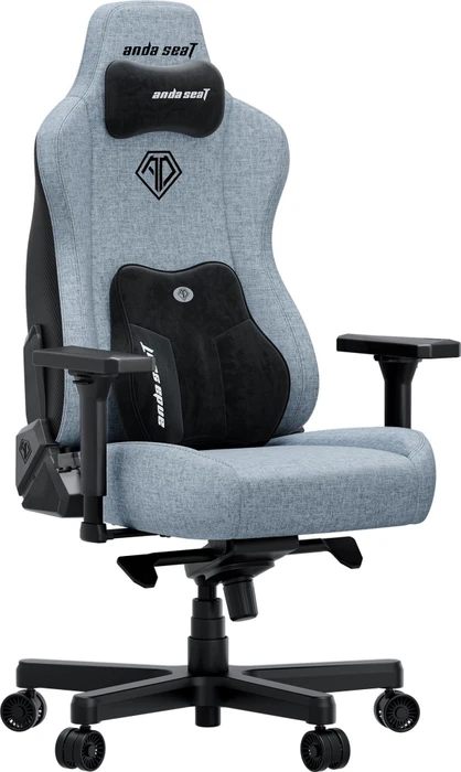 Anda Seat Kaiser 3E XL Gamingstuhl, Stoff blau-grau