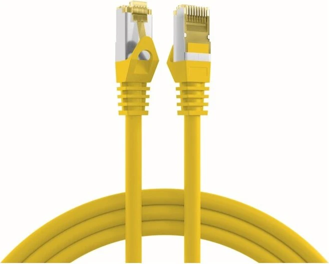 EFB Elektronik Patchkabel, Cat7/Cat6a, S/FTP, RJ-45/RJ-45, 1.5m, gelb
