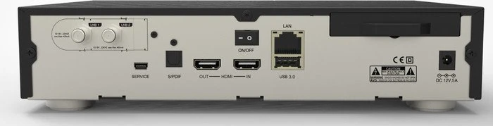 DreamBox DM900 UHD 4K schwarz 1x DVB-S2 Twin, festplattenvorbereitet