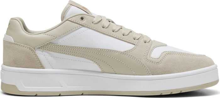Puma Court Classic Street Suede puma white/desert dust/puma gold