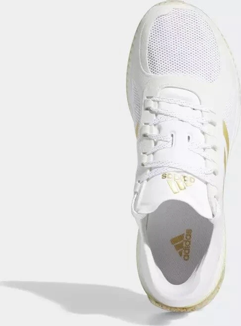 adidas Focusbreathein cloud white/gold metallic (Damen)