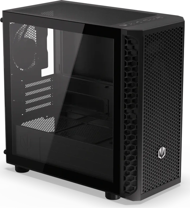 Endorfy Signum M30 Air Black, Glasfenster