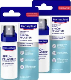 Hansaplast Zweite Haut Schutz Sprüh-Pflaster, 2 Stück