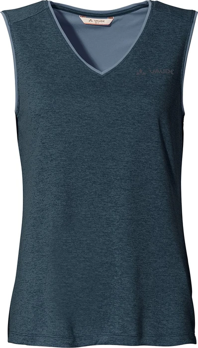 Vaude Essential Top Funktionsshirt ärmellos dark sea uni (Damen)