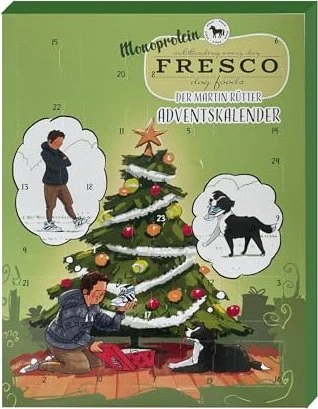 Fresco Dog Martin Rütter Monoprotein Pferd Leckerli-Adventskalender für Hunde 2025